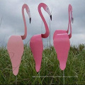 Outdoor Sculpture Of Flamingos